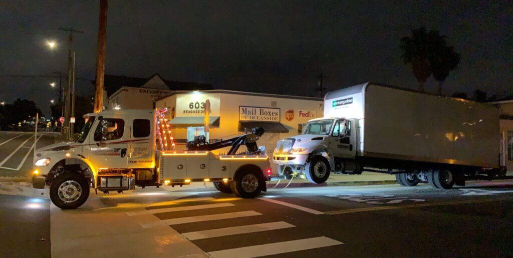 heavy duty towing in Vista